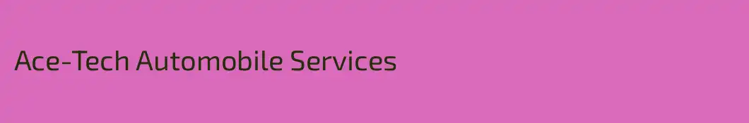 Ace-Tech Automobile Services